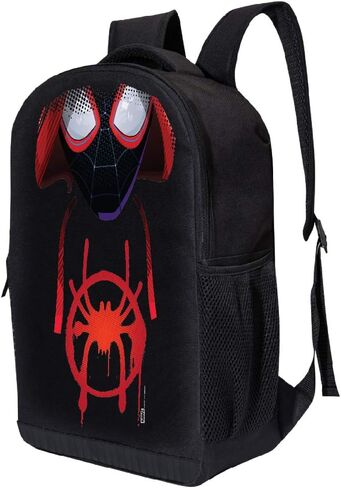 Marvel COMICS CLASSIC SPIDERMAN BACKPACK BLACK SPIDERMAN 18 INCH AIR MESH PADDED BAG (Avengers - Michael Cho Spiderman) in Kuwait