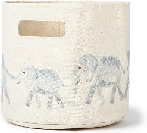 Pehr Follow Me Elephant Pint Soft Storage, Medium, Grey in Saudi Arabia