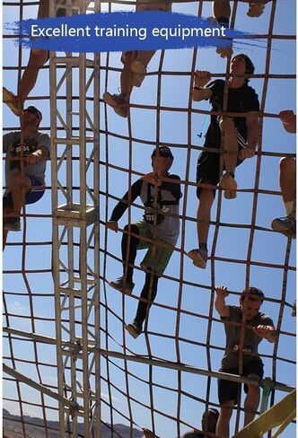 CL CLC 8 ft X 4 ft Climbing Cargo Net Black (104inch x 57 inch) - Playground Cargo Net - Climbing Net for Swingset - Indoor Climbing Net - Climbing Ladder in Kuwait