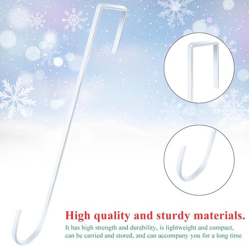 Dohia إكليل شماعات للباب الأمامي المعدني فوق الباب إكليل هوك شماعات خطاف واحد حلية إكليل باب شماعات D1-SDHHGG (1) in Saudi Arabia