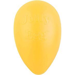 Jolly Pets Jolly Egg Herding Dog Toy, 12 in, Yellow - Large in Saudi Arabia