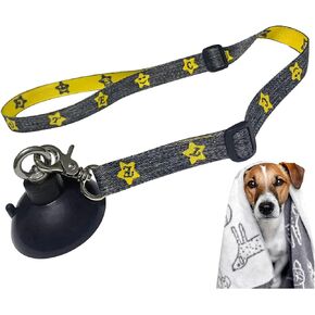 Dog Bathing Tether with Heavy Suction Cup, Dog Grooming Tub Restraint Leash with Adjustable Collar for Pet Dog Cat Shower and Grooming