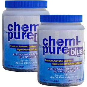 Boyd Enterprises Chemi-Pure Blue Filtration Media for Aquarium, 11-Ounce (2 Pack) in Saudi Arabia