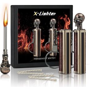 x-lighter Matchstick, Permanent Match Strike Set 10000 Times, Emergency fire Starters Waterproof Forever Lighter in Kuwait