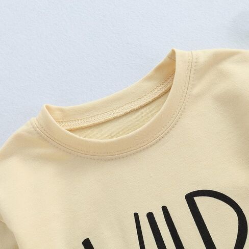 Toddler Baby Girls Tops WILD LIKE MY CURLS Sweatshirt Sweater Long Sleeve Shirt Girl Fall Winter Clothes in Kuwait