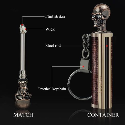 عود ثقاب x-lighter، مجموعة ضربات تطابق دائمة 10000 مرة، مشعل حريق في حالات الطوارئ ولاعة للأبد مقاومة للماء in Kuwait