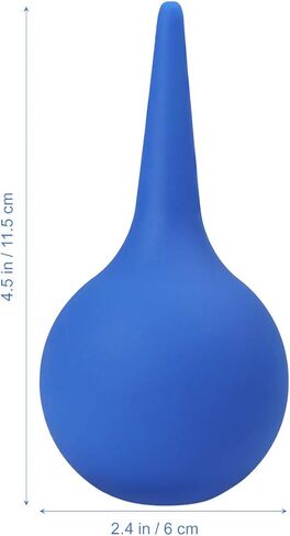 مضخة منفاخ الهواء من روزينيس، منظف الغبار، لمبة حقنة الأذن، لمبة ضغط لغسل الأذن (أزرق) in Kuwait