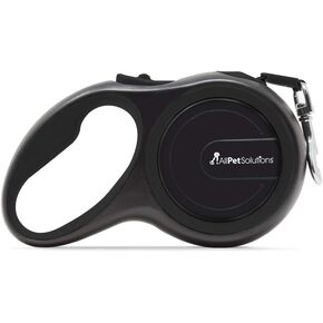allpetsolutions Retractable Dog Leash Extending Lead - 110 lb Dogs; 26 ft - with Anti-Slip Brake, Release Button, Anti-Twist Lobster Clip, Soft Grip Handle - for Small, Medium, Large Pets - Purple in Saudi Arabia