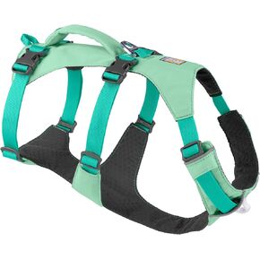 Ruffwear، حزام فلاجلاين للكلاب، خفيف الوزن للرفع والمساعدة مع مقبض مبطن، رمادي جرانيت، متوسط in Kuwait