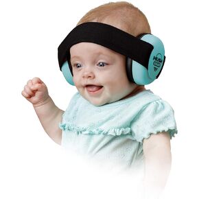 سماعات الرأس Mommy's Helper Hush Gear المانعة للضوضاء لحماية الأذن للرضع، رمادية in Kuwait