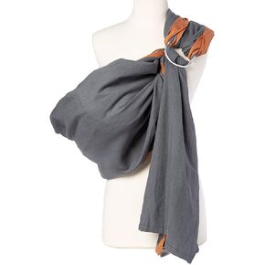 Hip Baby Wrap Ring Sling Carrier for Baby, 8-35 lbs - Midnight | Carrier for Newborns Infants Toddlers, Adjustable Soft Cotton Nursing Support, For Baby Carrying, Ring Sling Baby Carrier in Kuwait