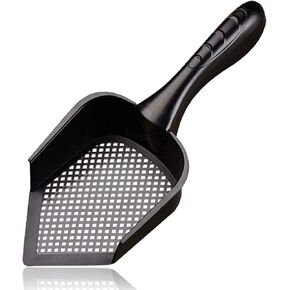 SunGrow Rabbits & Ferret Poop Scoop, Mealworm Sifter, Deep Plastic Shovel, Pointed Edge for Reaching Corners, for Cat Clumping Litter in Saudi Arabia