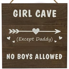 HAMUIERS Where the Wild Ones Play Sign - Playroom Decor for Kids, Woodland Nursery Decor, Rustic Wood Toddler Room Wall Decor Hanging Sign for Kids Bedroom Decor, Baby Nursery Gifts