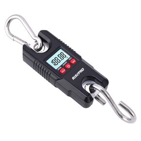 Hanging Scale 660Lb 300Kg, RISEPRO for Industrial, Farm, Hunting, Bow Draw Weight, Big Fish & Hoyer Lift with Accurate Sensor in Kuwait