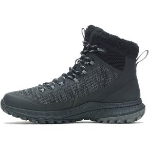 حذاء Merrell Bravada Knit Bluff Polar المقاوم للماء للنساء يوفر إغلاق كلاسيكي برباط، وإسفنج إيفا خفيف الوزن، ووسادة هوائية في الكعب in Saudi Arabia