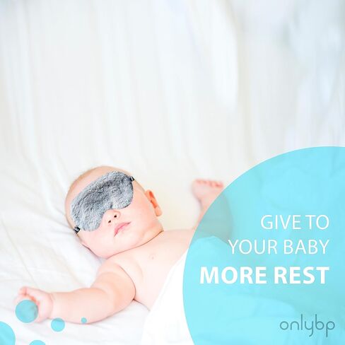 OnlyBP Baby Ear Muffs for Ear Protection - Comfortable Noise Cancelling Headphones for Kids to Sleep and Travel - Includes extra Elastic Headband and Sleep Mask in Kuwait