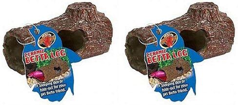 Zoo Med Laboratories AZMFA50 Sinking Ceramic Betta Log 4.25 inche in Saudi Arabia