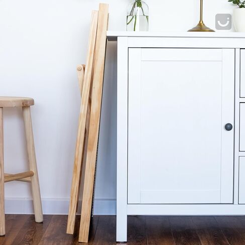 منحدر كلاب قابل للتعديل لسرير الكلاب الصغيرة - 4 مستويات ارتفاع من 13.2 انش الى 22 انش - منحدر خشبي قابل للطي للحيوانات الاليفة - مناسب للكلاب والقطط القديمة - منحدر للحيوانات الاليفة للسيارة والسرير in Kuwait