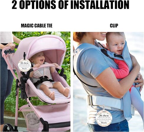 PLIGREAT 2 Pack Please Don't Touch or Kiss Baby Sign Baby Shower Gifts Stop Touching Baby Sign Hang Tags for Newborn Baby Girls Boys Preemies Stroller Baby Carrier Car Seat No Touching Baby Signage in Saudi Arabia