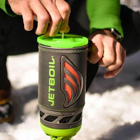 Jetboil Flash Java Kit للتخييم وحقيبة الظهر نظام الطبخ مع صانع القهوة بالضغط الفرنسي من السيليكون in Kuwait