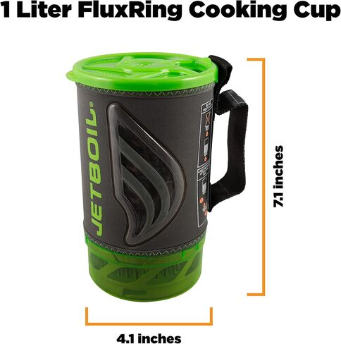 Jetboil Flash Java Kit للتخييم وحقيبة الظهر نظام الطبخ مع صانع القهوة بالضغط الفرنسي من السيليكون in Kuwait