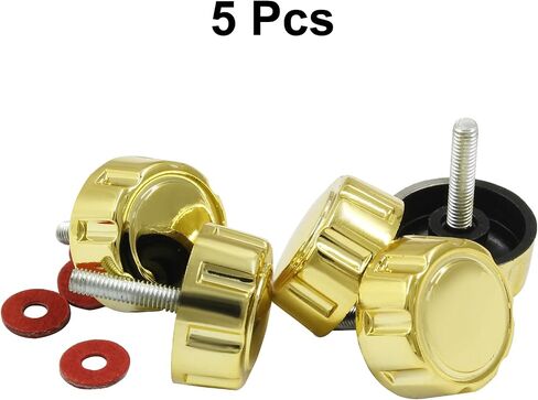 Zorveiio Fishing Reel Handle Screw Caps,Black Fishing Reel Handle Nut, Fishing Spining Reel Knob Screw for Handle Grip in Saudi Arabia