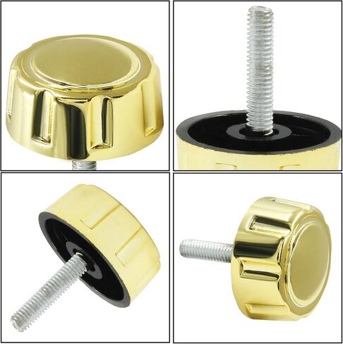 Zorveiio Fishing Reel Handle Screw Caps,Black Fishing Reel Handle Nut, Fishing Spining Reel Knob Screw for Handle Grip in Saudi Arabia