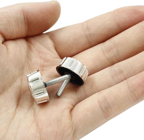 Zorveiio Fishing Reel Handle Screw Caps,Black Fishing Reel Handle Nut, Fishing Spining Reel Knob Screw for Handle Grip in Saudi Arabia