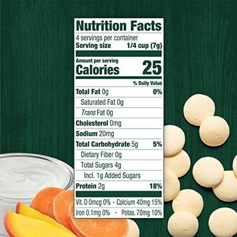 Beech-Nut Probiotic Melties Baby & Toddler Snack Melts, Pear Mango Spinach Yogurt, 1 oz (7 Pack) in Saudi Arabia