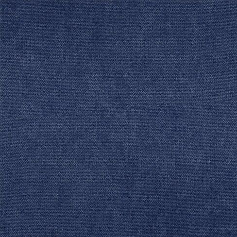 Little Seeds Sophie Mid-Century Rocker with Lumbar Pillow, Navy Blue Linen in Kuwait