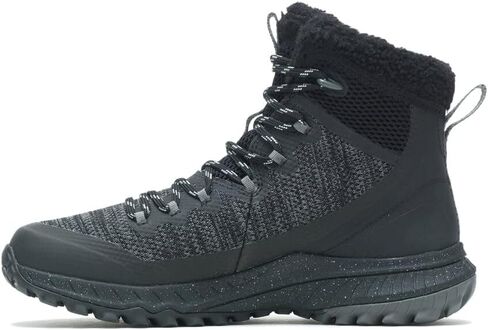 Merrell Bravada Knit Bluff Polar Waterproof Boots For Women Offers Classic Lace-Up Closure, Lightweight Eva Foam, And Air Cushion In Heel in Saudi Arabia