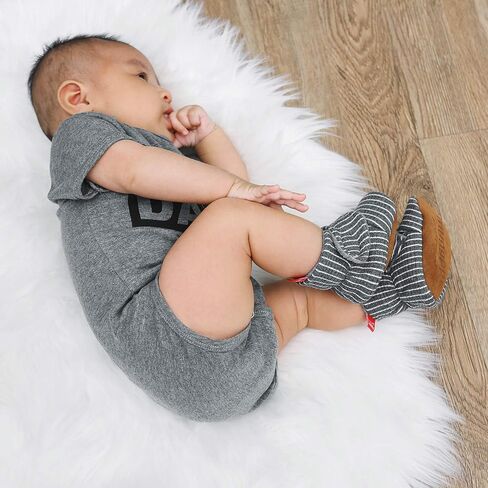 SOFMUO Unisex Baby Girl Boy Slippers Lightweight Non-Slip Indoor Moccasins House Shoes Toddler Booties in Saudi Arabia