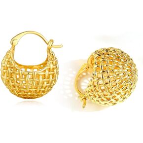 Dainty Gold Drop Dangle Earrings For Women
