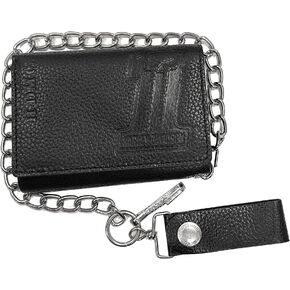 محفظة سائقي الشاحنات Harley-Davidson بتصميم شعار رقم 1 مقاس XML3814- أسود in Kuwait