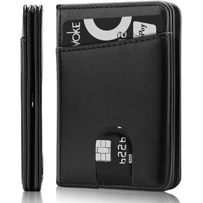 ايلاسند حامل جواز سفر، يمكن طيه الى تصميم محفظة بسيط. غطاء جواز سفر من الجلد مع بطانة حجب تقنية تحديد الهوية بموجات الراديو، اسود، حامل جواز سفر قابل للطي, أسود, حامل جواز سفر قابل للطي in Kuwait