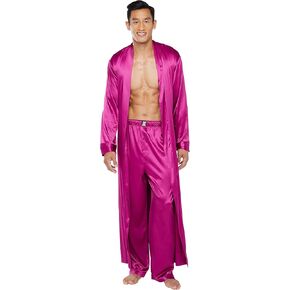Savage X mens Satin Long Robe in Saudi Arabia
