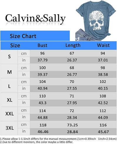 قمصان الجمجمة للنساء مضحك القوطية الجرافيك تانك القمم عادية كم قصير هالوين بلايز الجدة الرعب تي شيرت in Kuwait