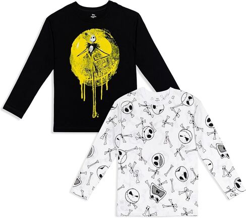 Disney Nightmare Before Christmas Jack Skellington 2 Pack Long Sleeve T-Shirt in Kuwait