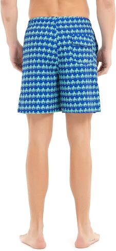 ملابس سباحة عصرية مطبوعة من Jimlieay، ملابس سباحة كاجوال خفيفة الوزن للشاطئ وخصر قصير للرجال in Kuwait