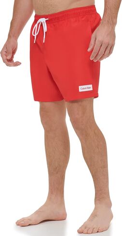 Calvin Klein Men's Standard Uv Protected Quick Dry Swim Trunk in Saudi Arabia