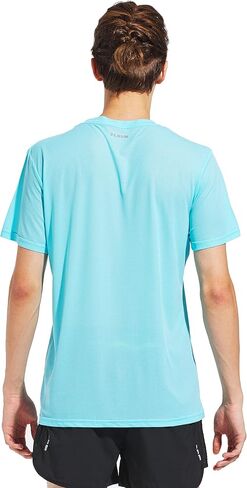 TLRUN Men's Ultra Lightweight Running Shirts, Dry Fit Marathon Top Tee, Cool Short Sleeve Athletic T-Shirts in Kuwait