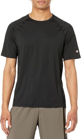 تي شيرت رجالي من Champion برقبة دائرية MVP، تي شيرت رياضي خفيف الوزن، تي شيرت ماص للرطوبة in Kuwait