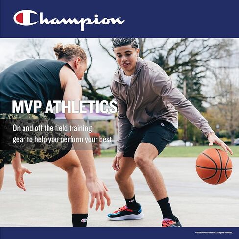تي شيرت رجالي من Champion برقبة دائرية MVP، تي شيرت رياضي خفيف الوزن، تي شيرت ماص للرطوبة in Kuwait