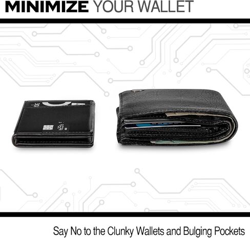 ايلاسند حامل جواز سفر، يمكن طيه الى تصميم محفظة بسيط. غطاء جواز سفر من الجلد مع بطانة حجب تقنية تحديد الهوية بموجات الراديو، اسود، حامل جواز سفر قابل للطي, أسود, حامل جواز سفر قابل للطي in Kuwait