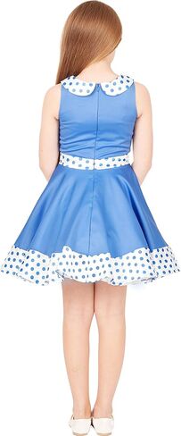 BlackButterfly Kids 'Zoey' Vintage Polka Dot 50's Girls Dress in Kuwait
