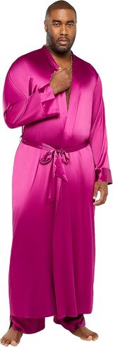 Savage X mens Satin Long Robe in Saudi Arabia