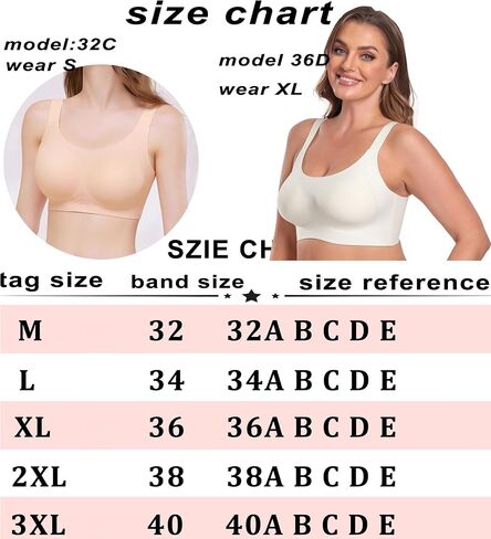 PRETTYWELL حمالات الصدر للنساء بدون سلك داخلي مبطن حمالة صدر لاسلكية سلسة مريحة تي شيرت حمالة صدر رفع للنساء مع دعم in Kuwait