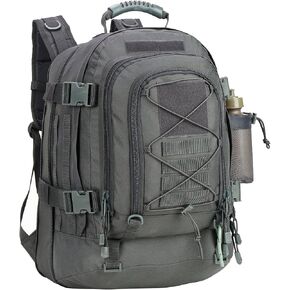 Large Tactical Backpack for Men Military Backpack with DIY System for Travel, Work,Camping,Hunting,Hiking,Sports (GREEN) in Saudi Arabia