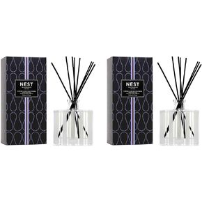 مجموعة ثنائية لتوزيع الروائح العطرية من NEST Fragrances Linen Reed، 5.9 أونصة سائلة، عدد 2 in Kuwait