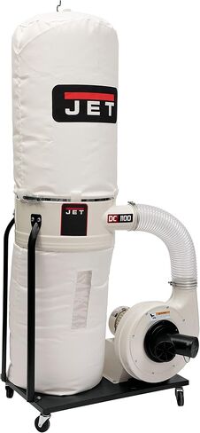 JET DC-1100VX-BK Vortex Cone Dust Collector, 30-Micron Bag Filter, 1100 CFM, 1Ph 115/230V (708657K) in Saudi Arabia